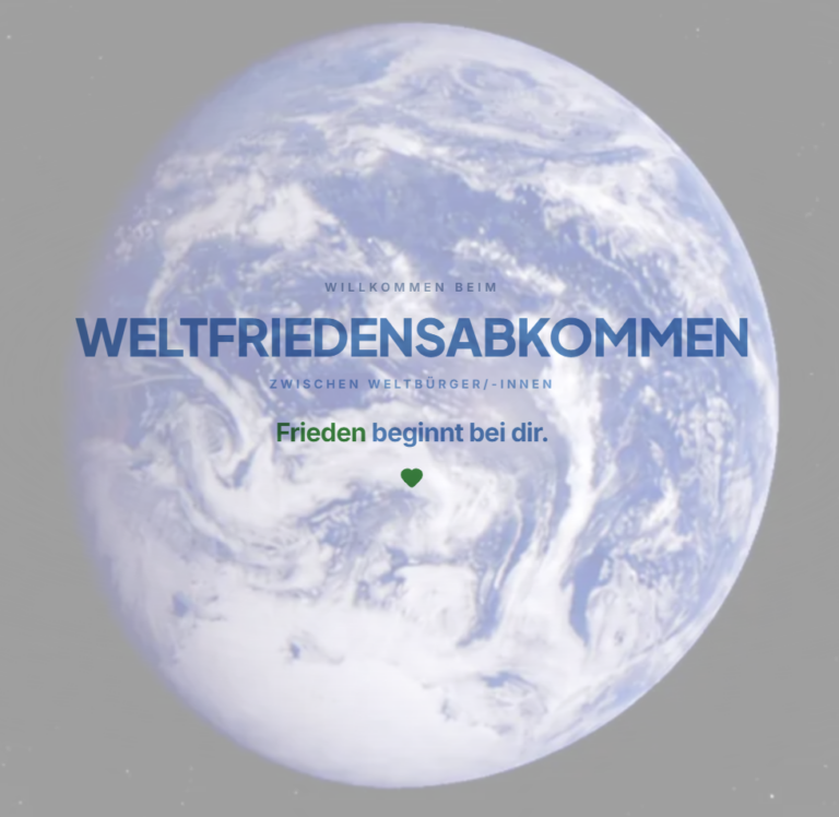 Frieden beginnt nicht erst auf internationaler Ebene – sondern dort, wo Menschen miteinander ins Gespräch kommen.